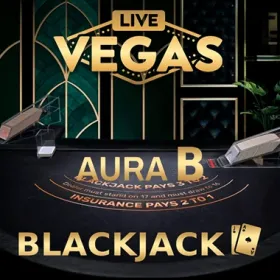 BlackJack Aura B Live Vegas